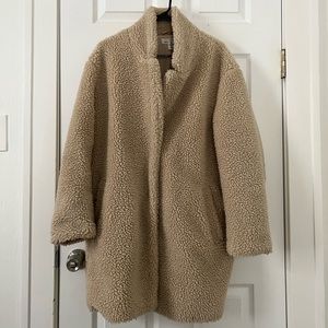 H&M LOGG TEDDY COAT